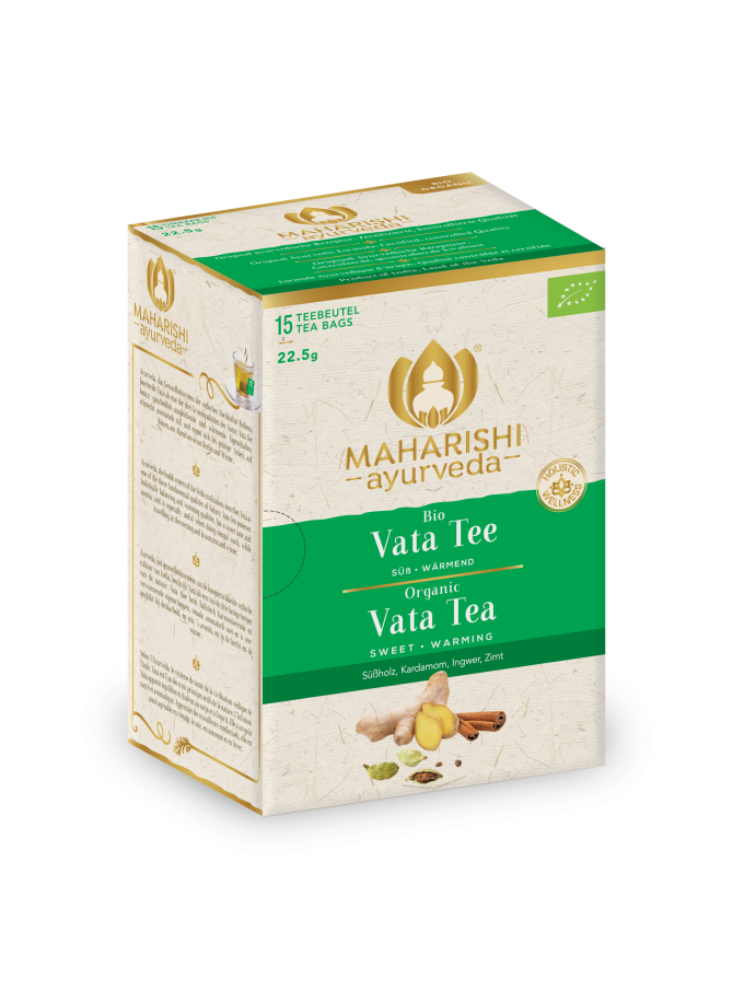 Vata Tea Organic, Maharishi Ayurveda, 15 bags