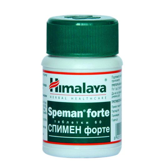 Спимен форте, За нормална еякулация, Himalaya, 60 таблетки