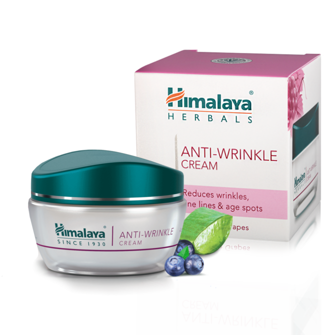 Anti-Wrinkle Cream, Himalaya, 50 g