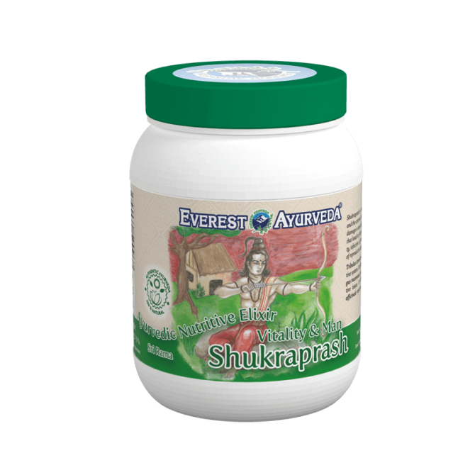 SHUKRAPRASH Vitality & Man - Ayurvedic Nutritive Elixir, Everest Ayurveda, 200 g