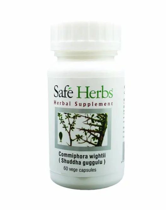 Gugulu (Shuddha Guggulu), Safe Herbs, 60 caps, 200 mg