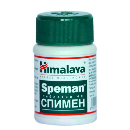 Speman - Healthy prostate and Reproductive Function, 40 tabs, Himalaya Wellness