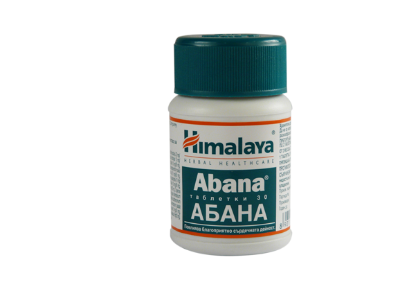 Абана - За здраво сърце, Himalaya, 30 таблетки