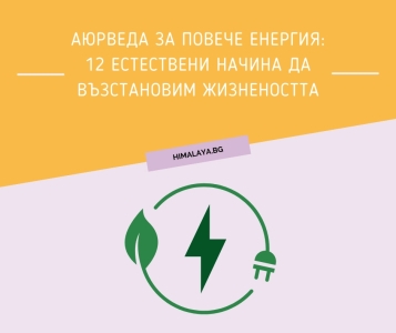 Аюрведа за повече енергия: 12 естествени начина да възстановим жизнеността