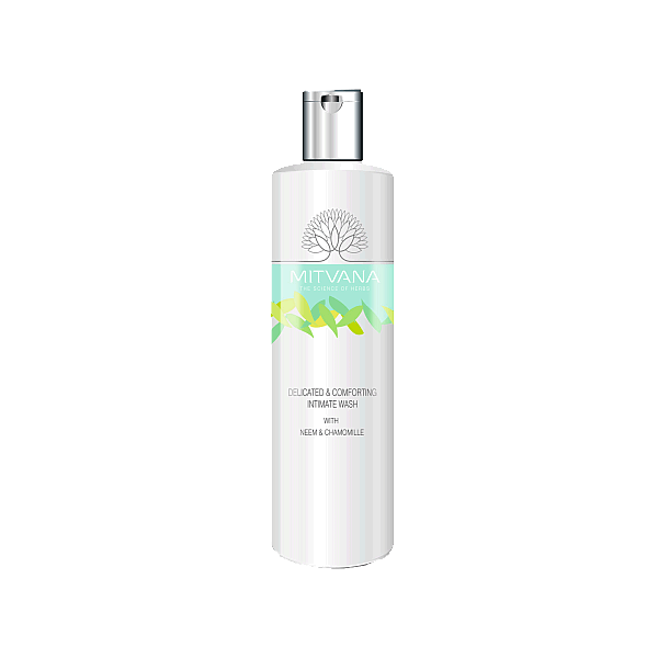 Delicate & Comforting Intimate Wash with Neem & Chamomile, MITVANA, 200 ml