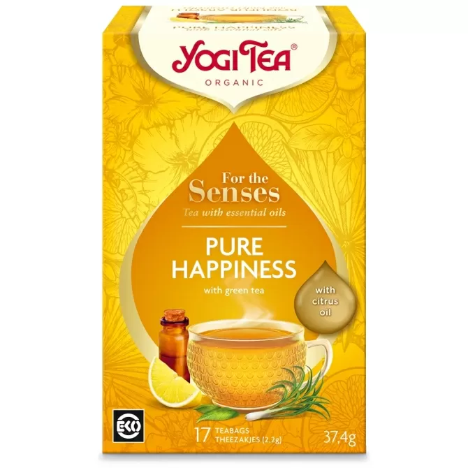 Yogi Tea For The Senses, Pure Happiness, 17 teabgs