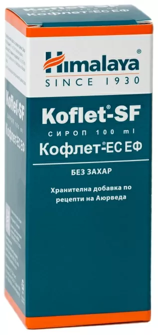Кофлет ЕС ЕФ (без захар), Himalaya Wellness, 100 ml