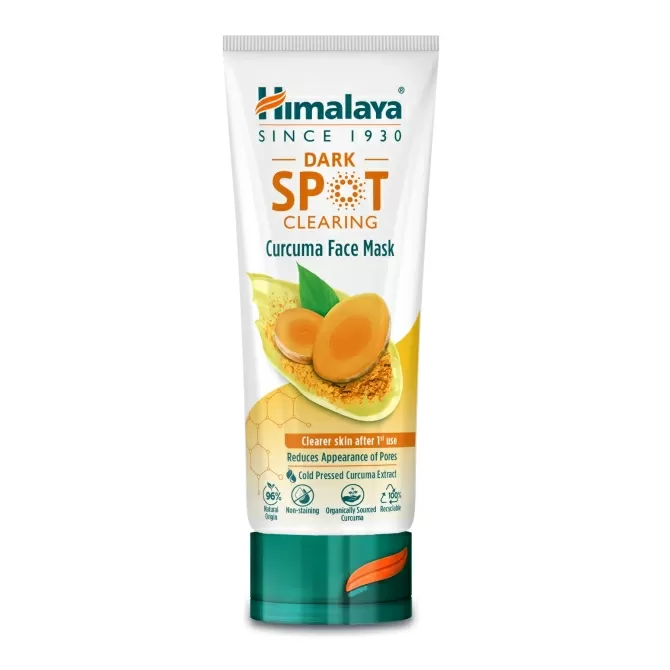Dark Spot Маска за лице с Куркума, Himalaya Wellness, 75 ml