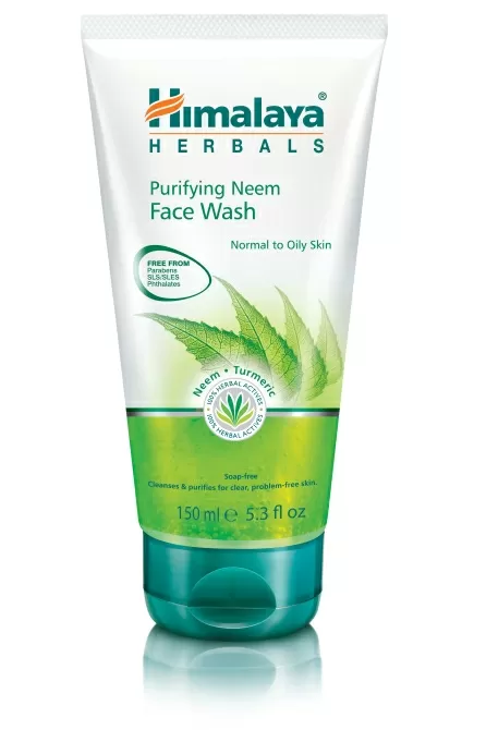 Почистващ гел за лице с нийм, Himalaya Wellness, 150 ml