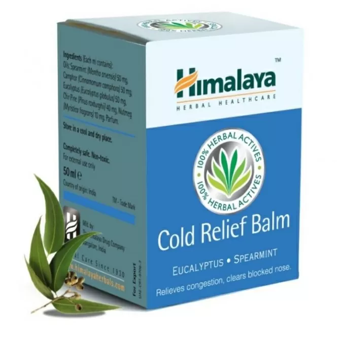 Балсам Колд, При простуда, Himalaya Wellness, 10 g