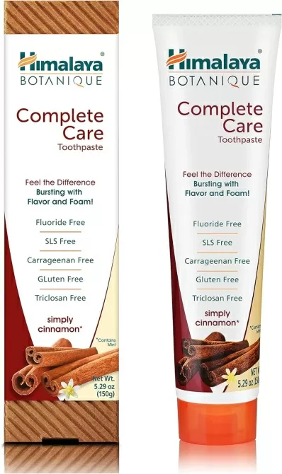 BOTANIQUE Паста за зъби за цялостна грижа  КАНЕЛА, Himalaya Wellness, 150 g