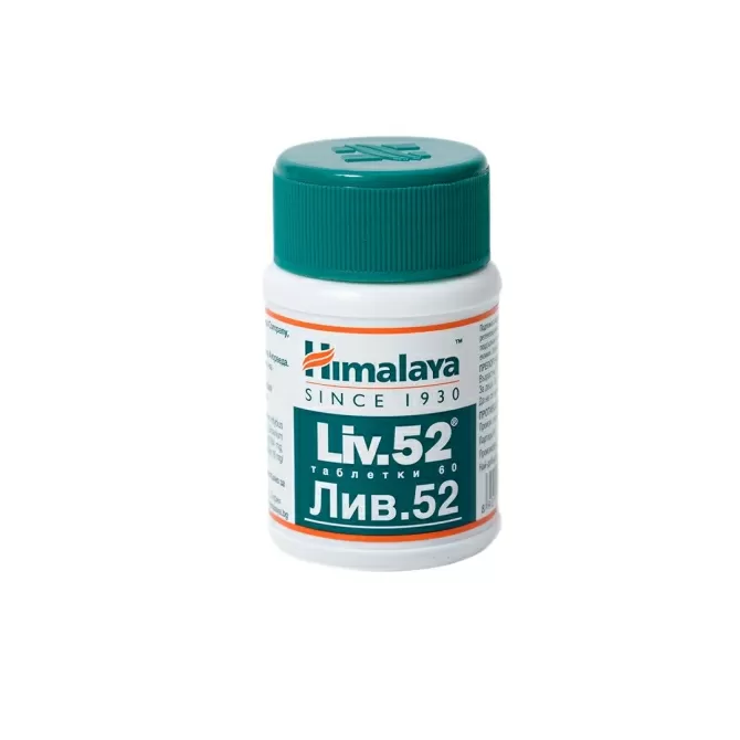 Лив. 52 - За здрав черен дроб, Himalaya Wellness, 60 табл.