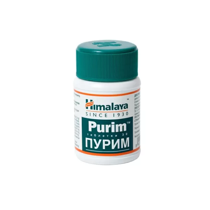 Пурим  - За здрава кожа, Himalaya Wellness, 30 табл