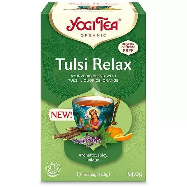 Tulsi Relax, YOGI TEA, 17 tea bags