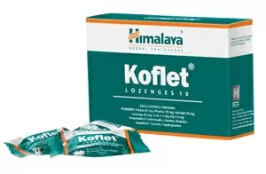 Koflet, Himalaya Wellness, 10 lozenges