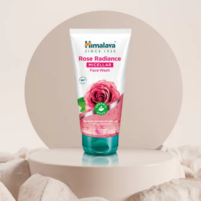 Мицеларен гел за измиване на лице с РОЗА, Himalaya Wellness, 150 ml