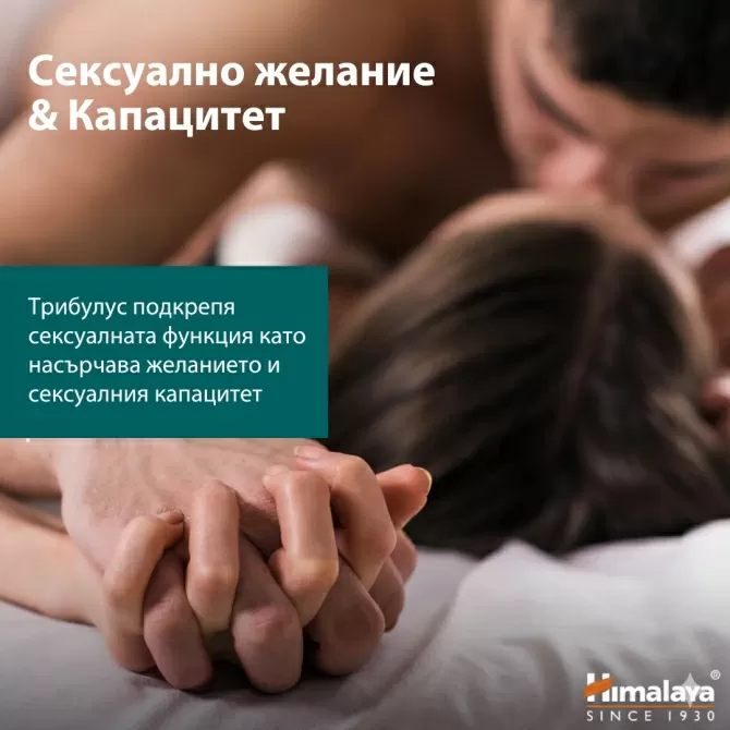 ОРГАНИК Трибулус (Бабини зъби),  60 табл х 688 mg, (ДВУМЕСЕЧЕН прием), Himalaya Wellness