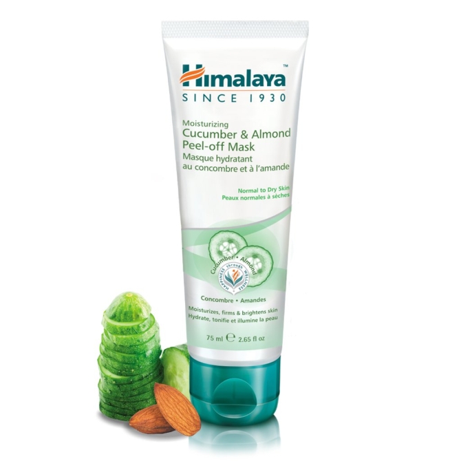 Almond & Cucumber Peel-off Mask, Himalaya Wellness, 75 ml