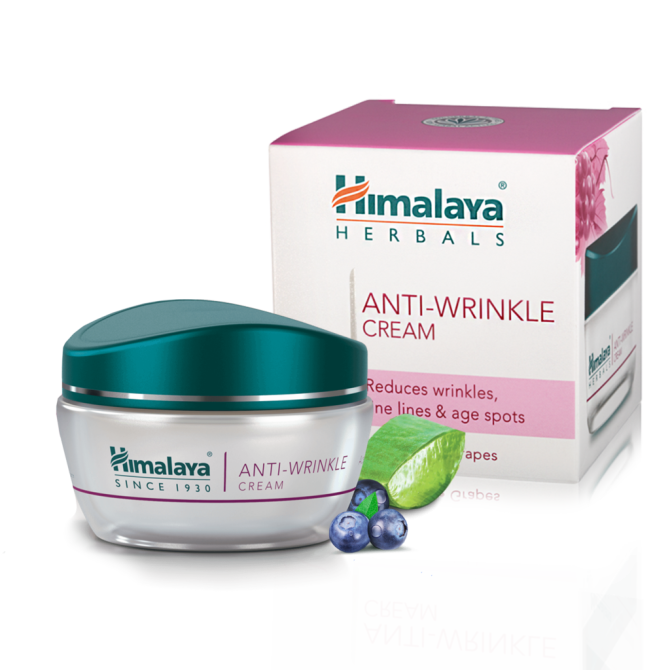 Anti-Wrinkle Cream, Himalaya Wellness, 50 g