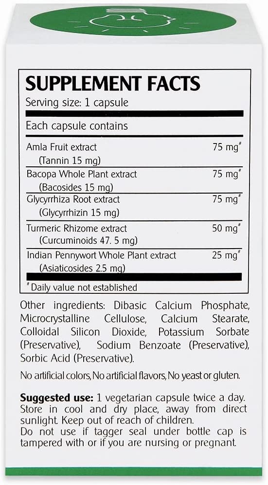 COGNIHELTH,  Charak Pharma, 60 veg. capsules