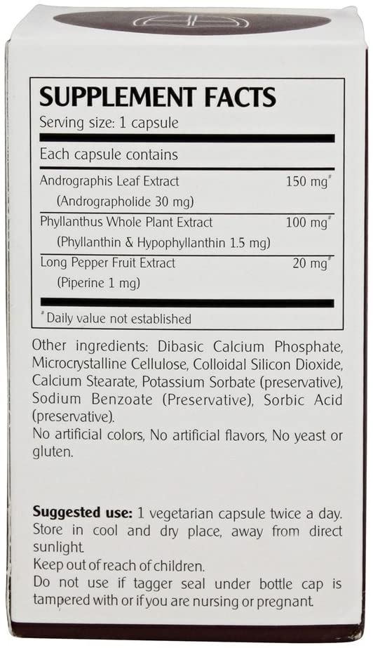 Liveda - Support for liver detoxification and cell regeneration,  Charak Pharma, 60 veg. capsules