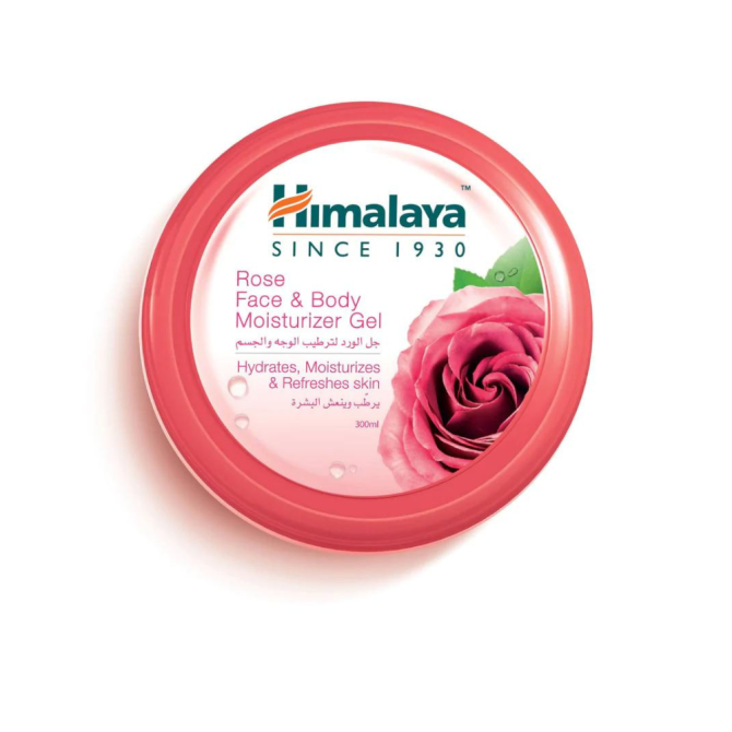 Himalaya Rose Face & Body Moisturizer Gel , 300 g