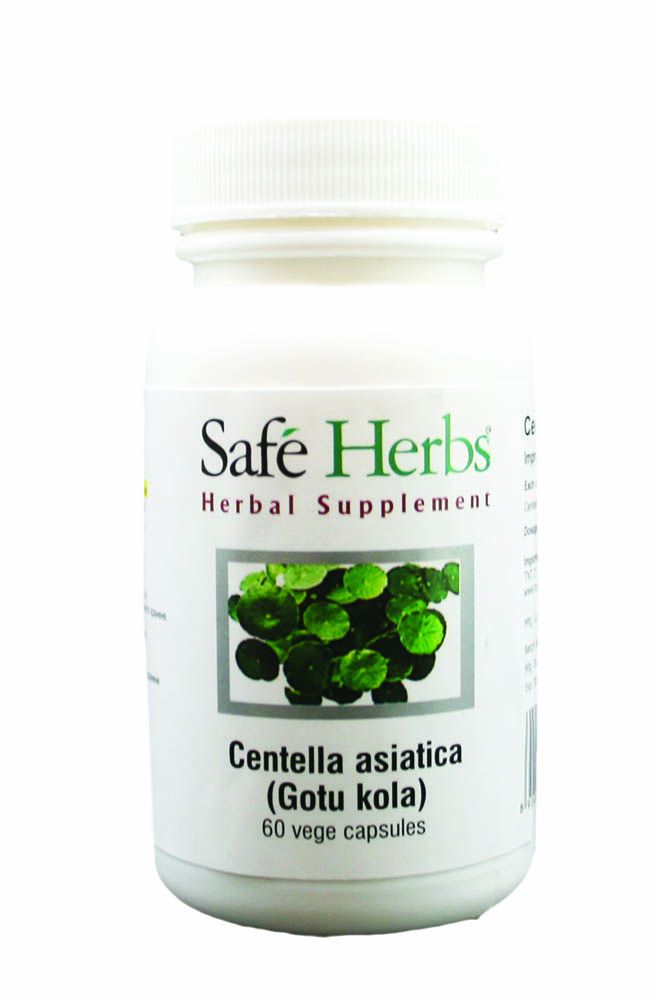 Gotu Kola, Safe Herbs, 60 capsules