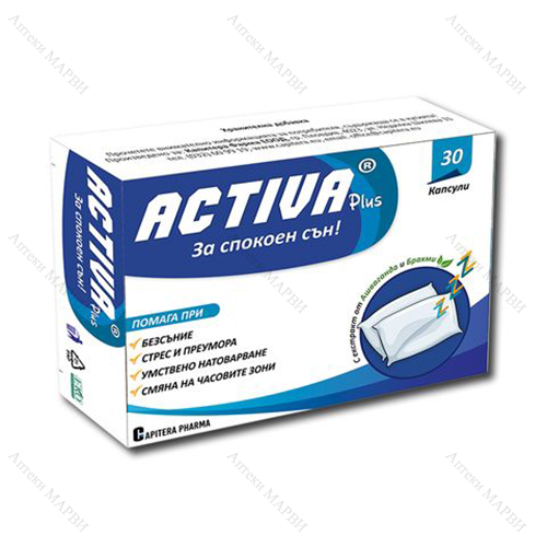 Active Plus For a restful sleep - with insomnia due to tension, stress, anxiety and fatigue