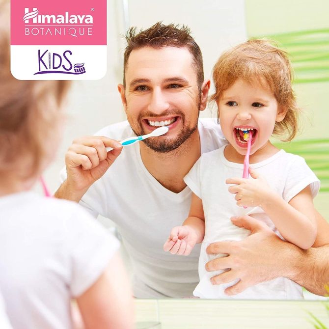 Himalaya Kids Bubble Gum Детска паста за зъби с вкус на дъвка 80 g