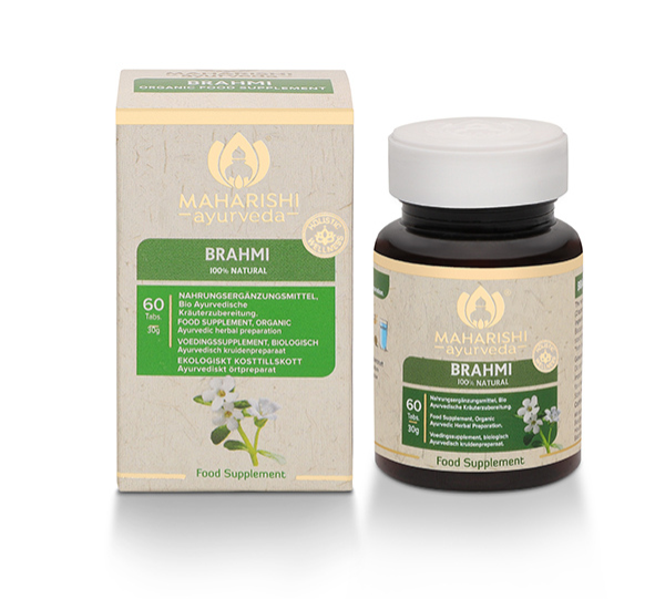 Brahmi (Bacopa Monnieri), 100% natural, Maharishi Ayurveda, 60 tabs