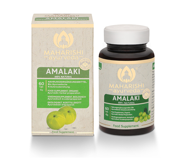 Амалаки (100% натурална), Махариши Аюрведа, 60 капсули х 600 mg