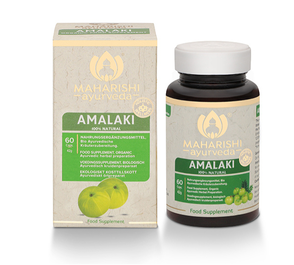 AMALAKI 100% NATURAL, Maharishi Ayurveda, 60 caps , 42 g