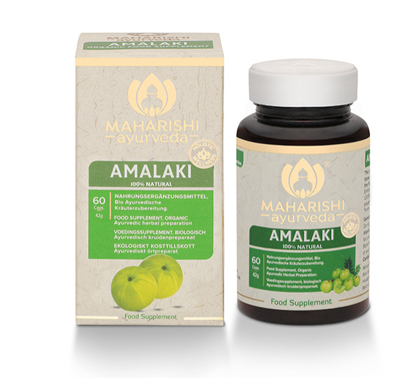 AMALAKI 100% NATURAL, Maharishi Ayurveda, 60 caps  х 600 mg