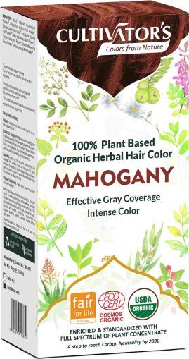 Оrganic Herbal Hair Color, Mahagony