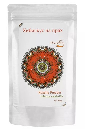 Хибискус на прах, Henna Fox, 100 g