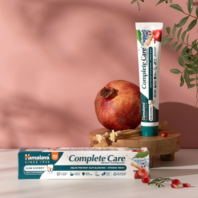 Билкова паста за зъби за цялостна грижа COMPLETE CARE, Himalaya, 75 ml