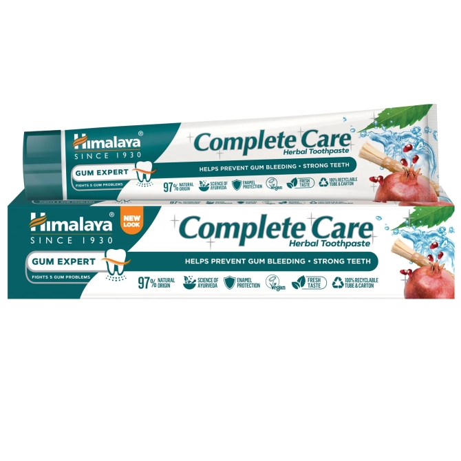Билкова паста за зъби за цялостна грижа COMPLETE CARE, Himalaya, 75 ml