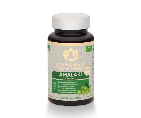 AMALAKI 100% NATURAL, Maharishi Ayurveda, 60 caps , 42 g