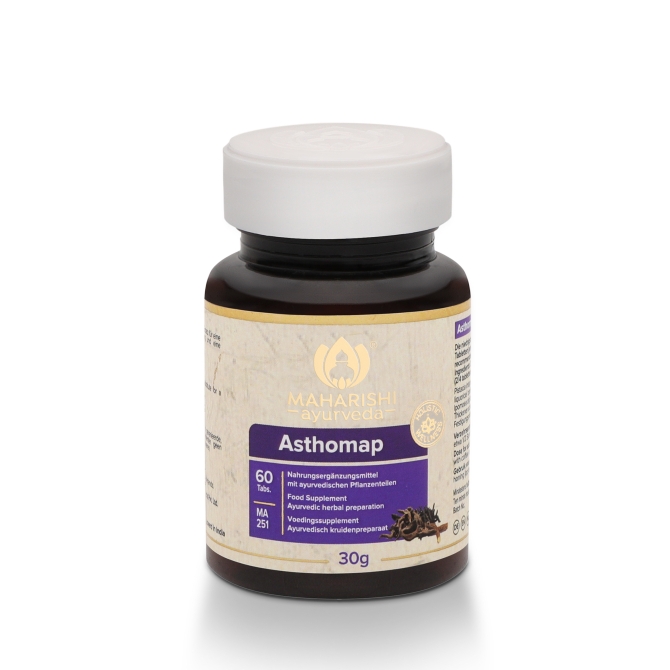 Asthomap MA 251 x 60 tabs, for healthy lungs, Maharishi Ayurveda
