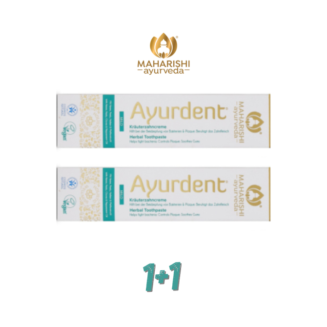 1+1 Ayurdent Toothpaste mild, Maharishi Ayurveda, 75 ml