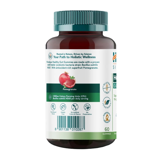 Healthy Gut, 60 Gummies, Himalaya Wellness