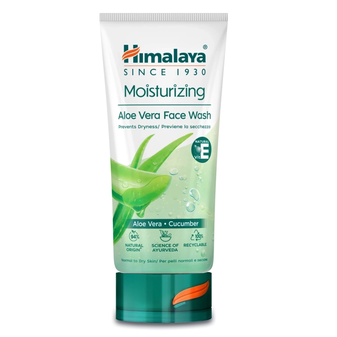 Хидратиращ гел за лице с алое вера, Himalaya Wellness, 150 ml