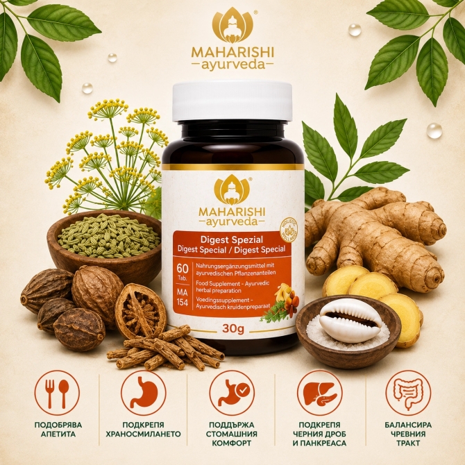 Digest Special, 60 tabs, Maharishi Ayurveda