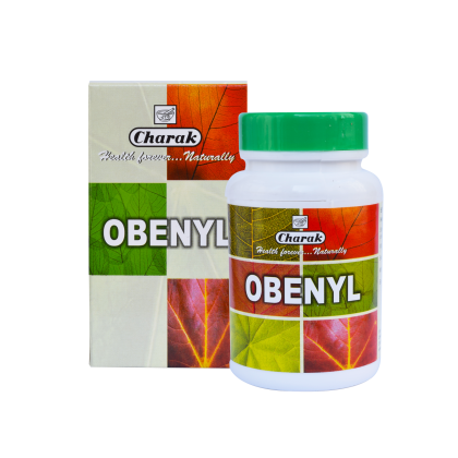 Obenyl - A Natural Anti obesity Formulation, Charak Pharma, 50 tabs