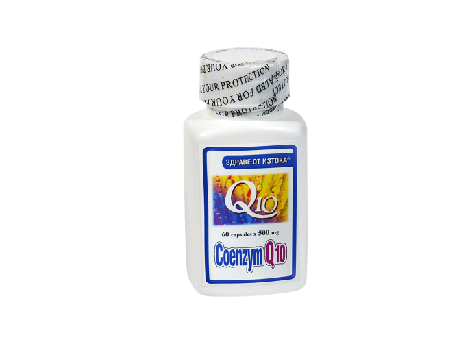 КОЕНЗИМ Q10, Здраве от Изтока, 60 капс. х 500 Mg