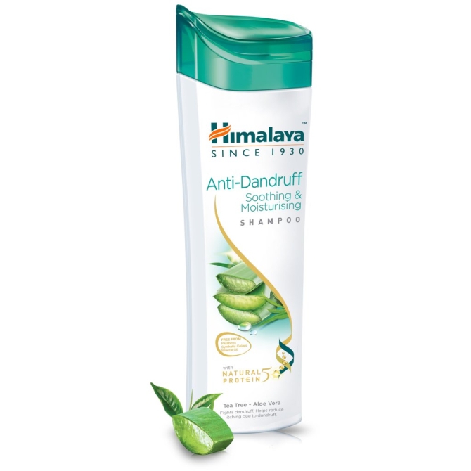 Anti-Dandruff Shampoo - Soothing & Moisturizing , Himalaya Wellness, 400 ml