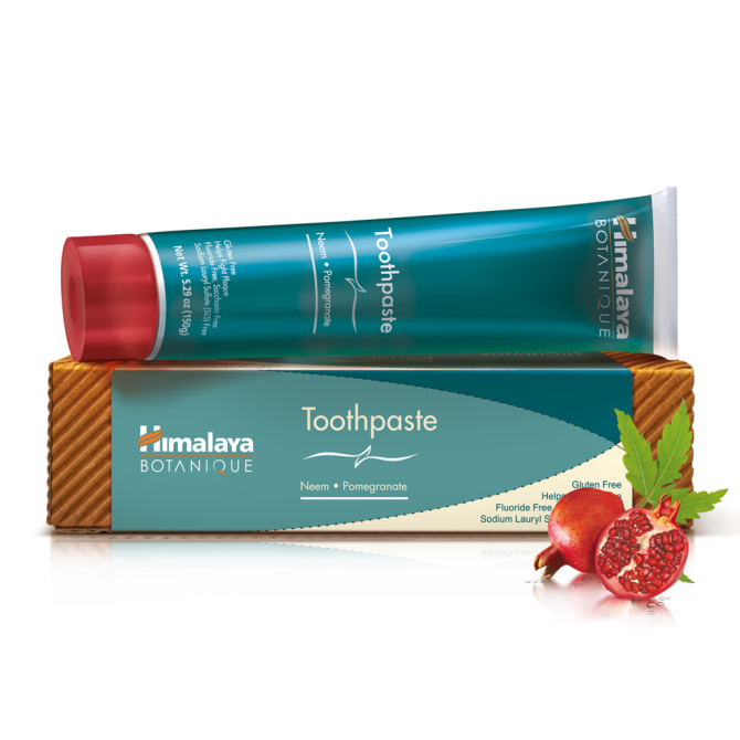 Organique Neem & Pomegranate Toothpaste, Himalaya, 150 g