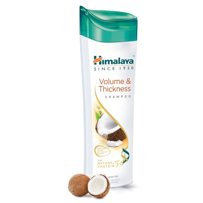 Protein Shampoo - Volume & Thickness, Himalaya Wellness, 400 ml