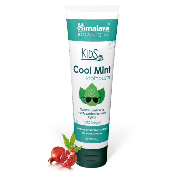 Himalaya Cool Mint Toothpaste for Kids, 80 g