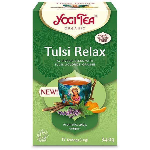Tulsi Relax, YOGI TEA, 17 tea bags